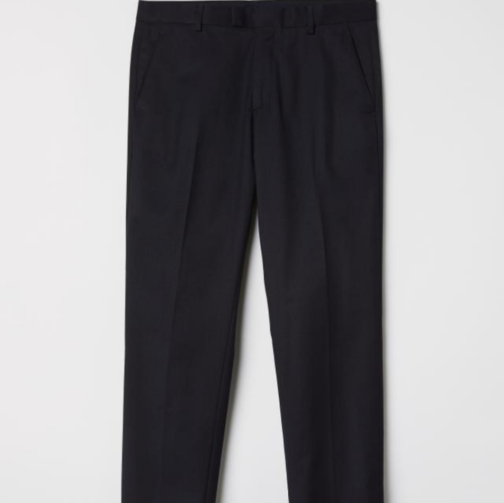 Slim fit suit pants